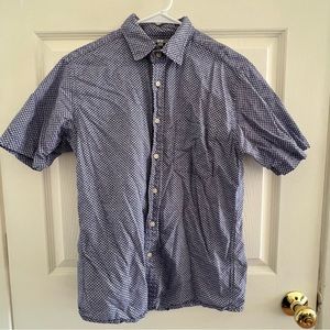 Men’s Uniqlo Short Sleeve Button-Up